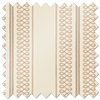 Trellis Prints, Noble Stripe Manson - Roller Blind
